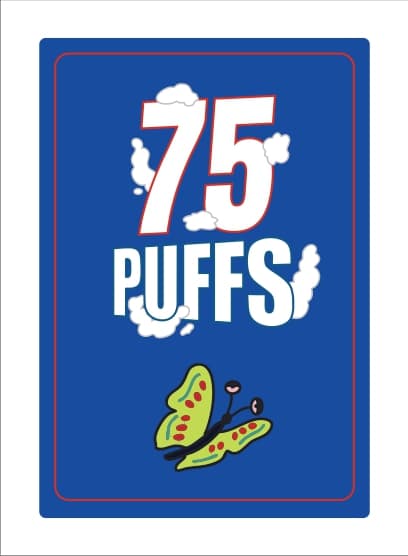 75 puffs